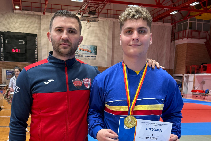 George Ilie este campion național la categoria U23